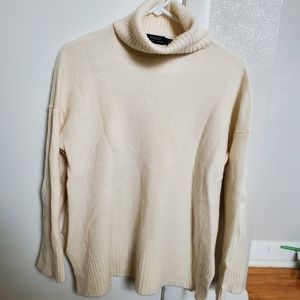 Polo Ralph Lauren cream turtleneck sweater size SP